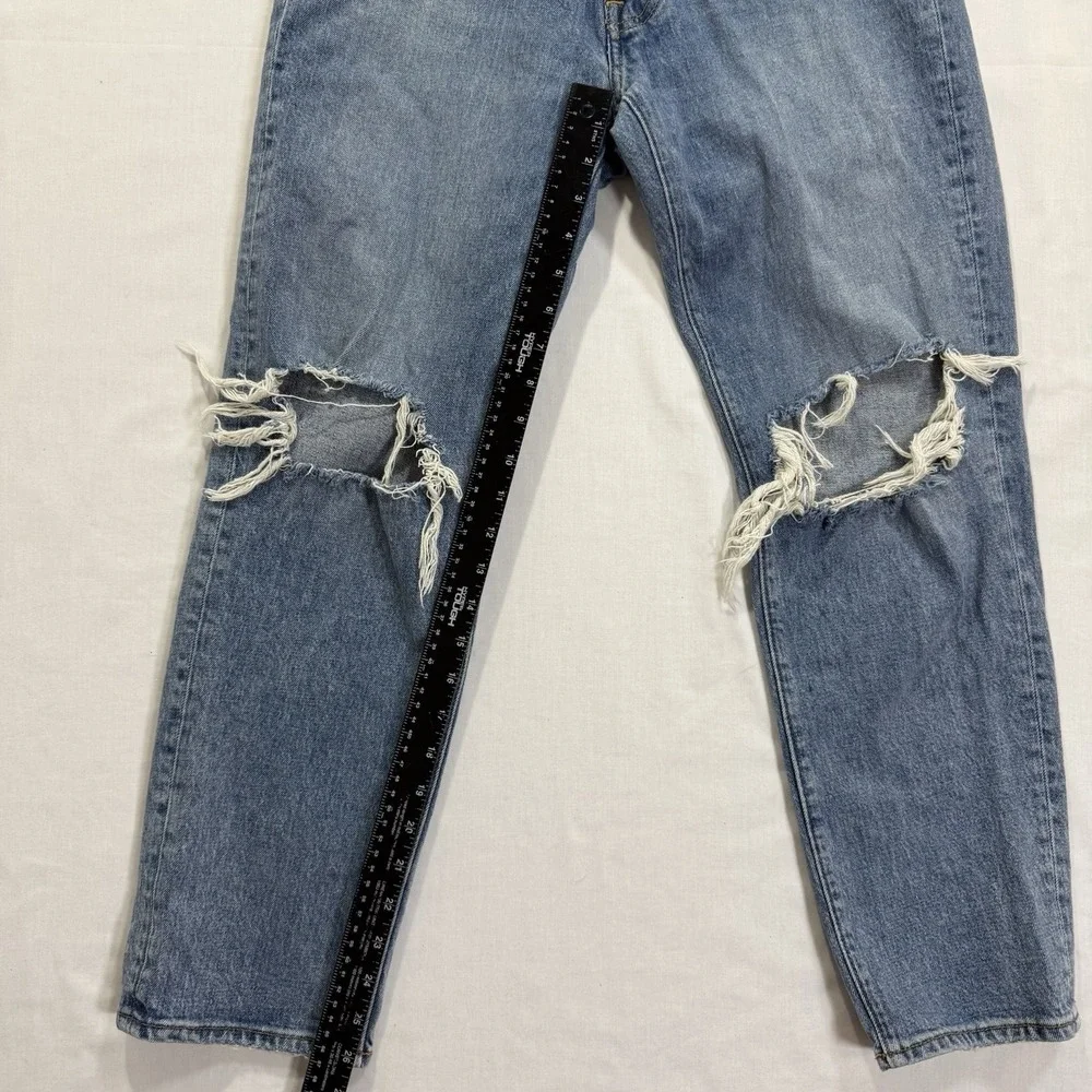 Abercrombie & Fitch 90s Straight Jeans‎ 31x30 Mens Light Wash Vintage Stretch